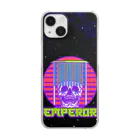 中華呪術堂（チャイナマジックホール）のspace skeleton emperor Clear Smartphone Case