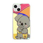 心の描き人 ふくちゃんのふくふくショップ♪のコアラ Clear Smartphone Case