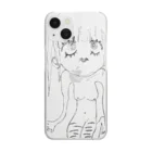 極彩色のメメントモリの生きてるもん♡ぴえんちゃん Clear Smartphone Case