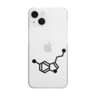 科学雑貨Scientiaのセロトニン Clear Smartphone Case