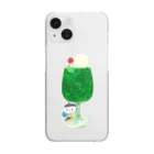 iii sum+ illustrationのmelon soda Clear Smartphone Case