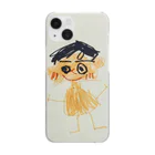 cana グッズショップのむすこのじがぞう Clear Smartphone Case