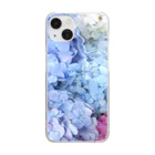 じょにーの紫陽花 Clear Smartphone Case