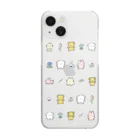 たえまなくひかるのちびっこフレンズ Clear Smartphone Case