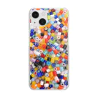 米農家の絵描きのガラス玉たち Clear Smartphone Case