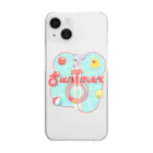 mayoi-chanの夏到来!mayoichan プール柄 Clear Smartphone Case