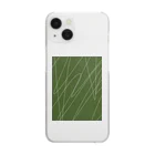 hanaharuのGreen Clear Smartphone Case