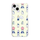 Yes QueenのYes Queen Smart Phone Case クリアスマホケース