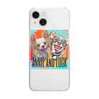 高塚南海のラック＆アニー Clear Smartphone Case