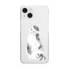 とうきちの三毛猫 Clear Smartphone Case