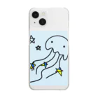 handmade asyouareの天の川のクラゲ Clear Smartphone Case