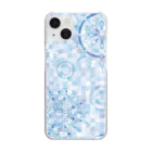atelier_emeの碧いろガーデン Clear Smartphone Case
