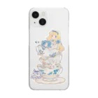 あすかのおみせのカップとアリス Clear Smartphone Case