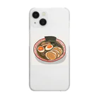 ひまわりのラーメン スマホケース Clear Smartphone Case