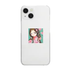 くくく。のかわいい　女の子 Clear Smartphone Case