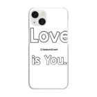 SeasonsScent のLove is You Clear Smartphone Case