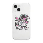 CuteCombatのCuteCombat_nurse(ナース)_ver.001 Clear Smartphone Case