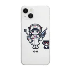 CuteCombatのCuteCombat_nurse(ナース)_ver.002 Clear Smartphone Case