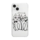 ｉｐｕｙａ(イプヤ)のキュートな ねこちゃん Clear Smartphone Case