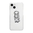 CT raccoonのCT raccoon Clear Smartphone Case