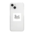 roughgolfのrough golf items Clear Smartphone Case