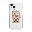 ka-washopのIT犬のちゃきシリーズ Clear Smartphone Case