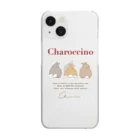 うさぎ雑貨のお店 Charoccinoのうさけちゅ３♡ Clear Smartphone Case