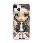 BunnyBloomのShasha-Bratz Clear Smartphone Case