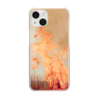 art6dのFire Clear Smartphone Case