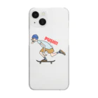 j8のSk8 or Die Clear Smartphone Case