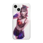 ai777のデビル女の子.1 Clear Smartphone Case