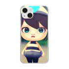 InoMasaの散歩ガール　 Clear Smartphone Case