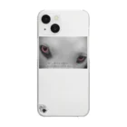 GONZO_のNewborn Vampire Clear Smartphone Case