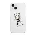 マロ。のminiマロちゃん - バランスver. Clear Smartphone Case