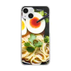 inbushiのおいしいラーメン Clear Smartphone Case