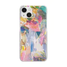 tkhs_artのカラーコラージュ Clear Smartphone Case