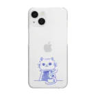 ねこーとさん(ネロリ)のおつかれさま Clear Smartphone Case