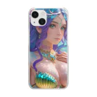 💖宇宙整体♪🌈♪こころからだチャンネル♪💖のbeautiful  mermaid  LARA Clear Smartphone Case