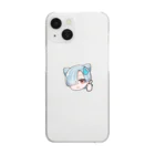 スナックワークス／アニメ『逆異世界転生エージェント エーコさん』のサムズアップエーコさん Clear Smartphone Case