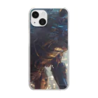 anc90のI'm a robot.20230901 Clear Smartphone Case