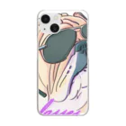 Fanny Animalsのグラサンドッグ Clear Smartphone Case