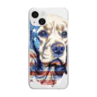 dogsdream8246のアメリカンコッカーアメリカ Clear Smartphone Case