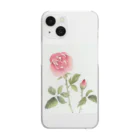 寿晏窯の赤い薔薇 Clear Smartphone Case