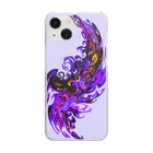 デジタルアート 萬福亭の舞 Clear Smartphone Case