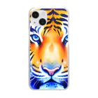 ZUKASAMAのワイルドな虎🐯 Clear Smartphone Case