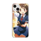 🎨デザイン宮殿🛍️の現役女子高生アイドルデビュー! Clear Smartphone Case