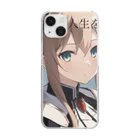 agdeのモエリサとボブ・マーリー Clear Smartphone Case