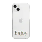 Dondon_designのEnjoy！ Clear Smartphone Case