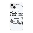 masashimasaのfishing Clear Smartphone Case