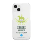 KAWAGOE GRAPHICSの勝ち馬（ステークスウイナー） Clear Smartphone Case